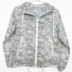 ZYIA Sage Camo Light Bomber Jacket S